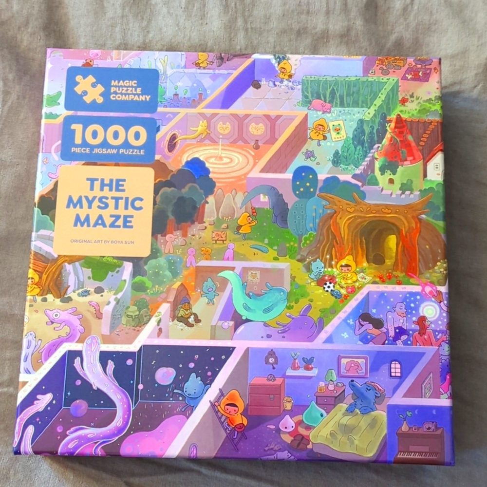 The mystic maze puzzle from the Magic puzzle company